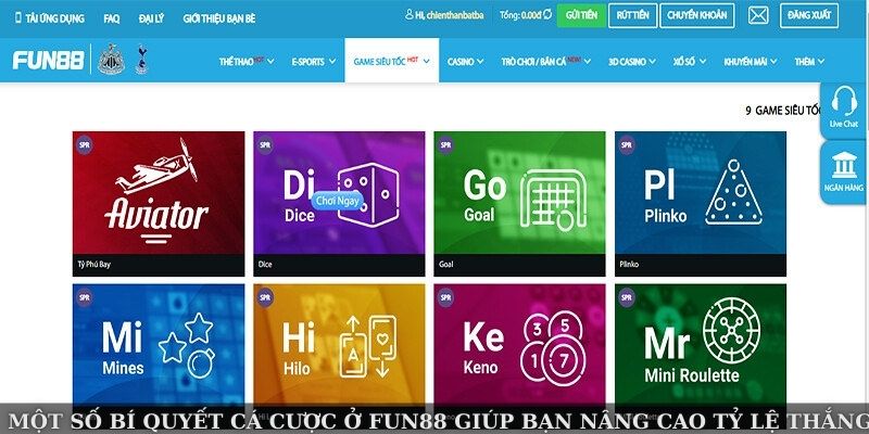 bi quyet ca cuoc o fun88 2